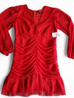 4SI3NNA Ruched Party Dress XL